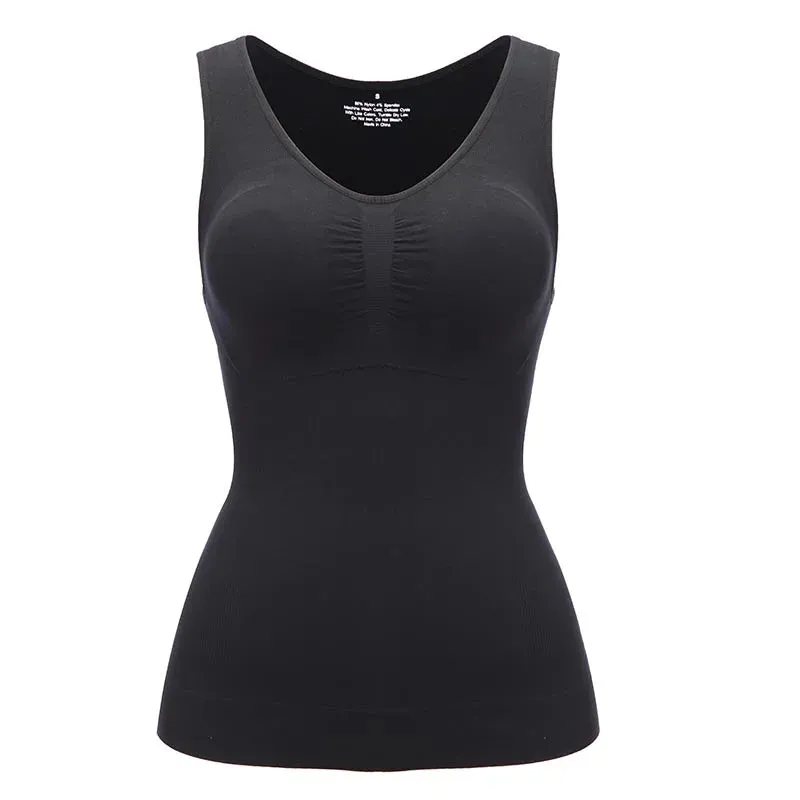Women's Slimming Camisole Shaper with Built in Padded Removable Bra
