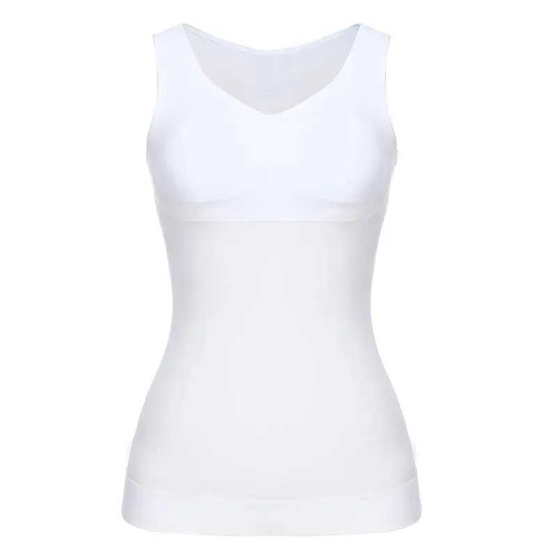 Women's Slimming Camisole Shaper with Built in Padded Removable Bra