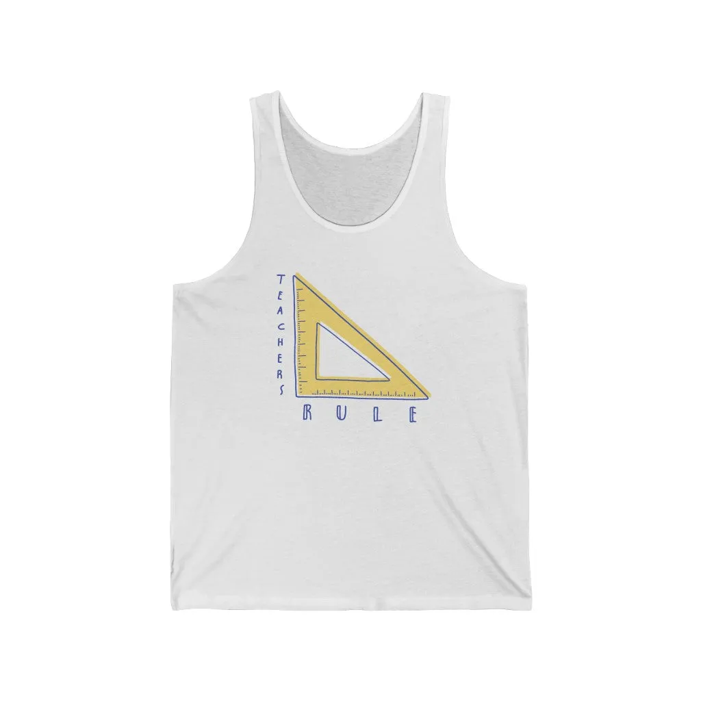 Women's Teacher's Rule Jersey Tank