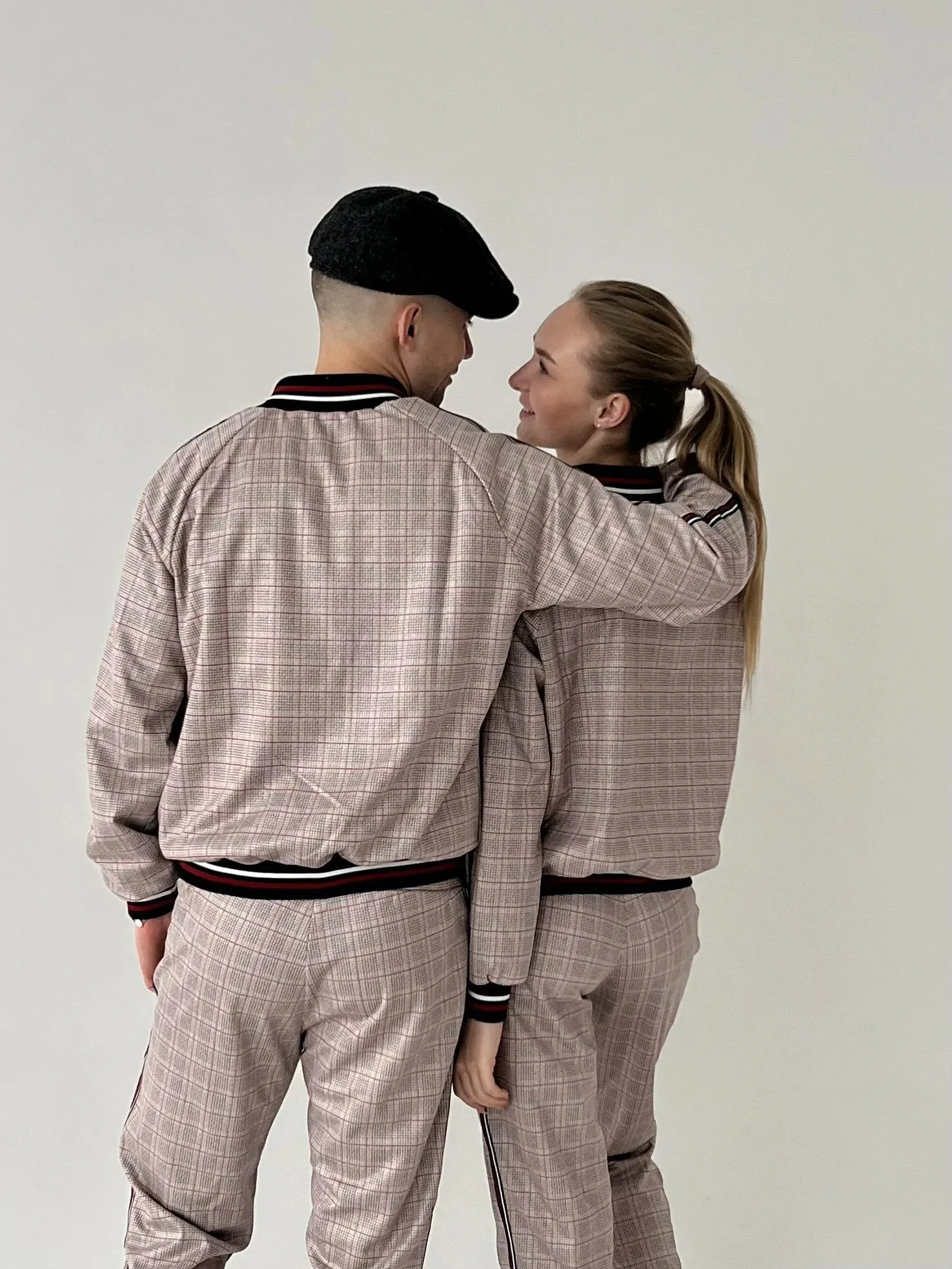 Women's Tracksuit Set in Beige