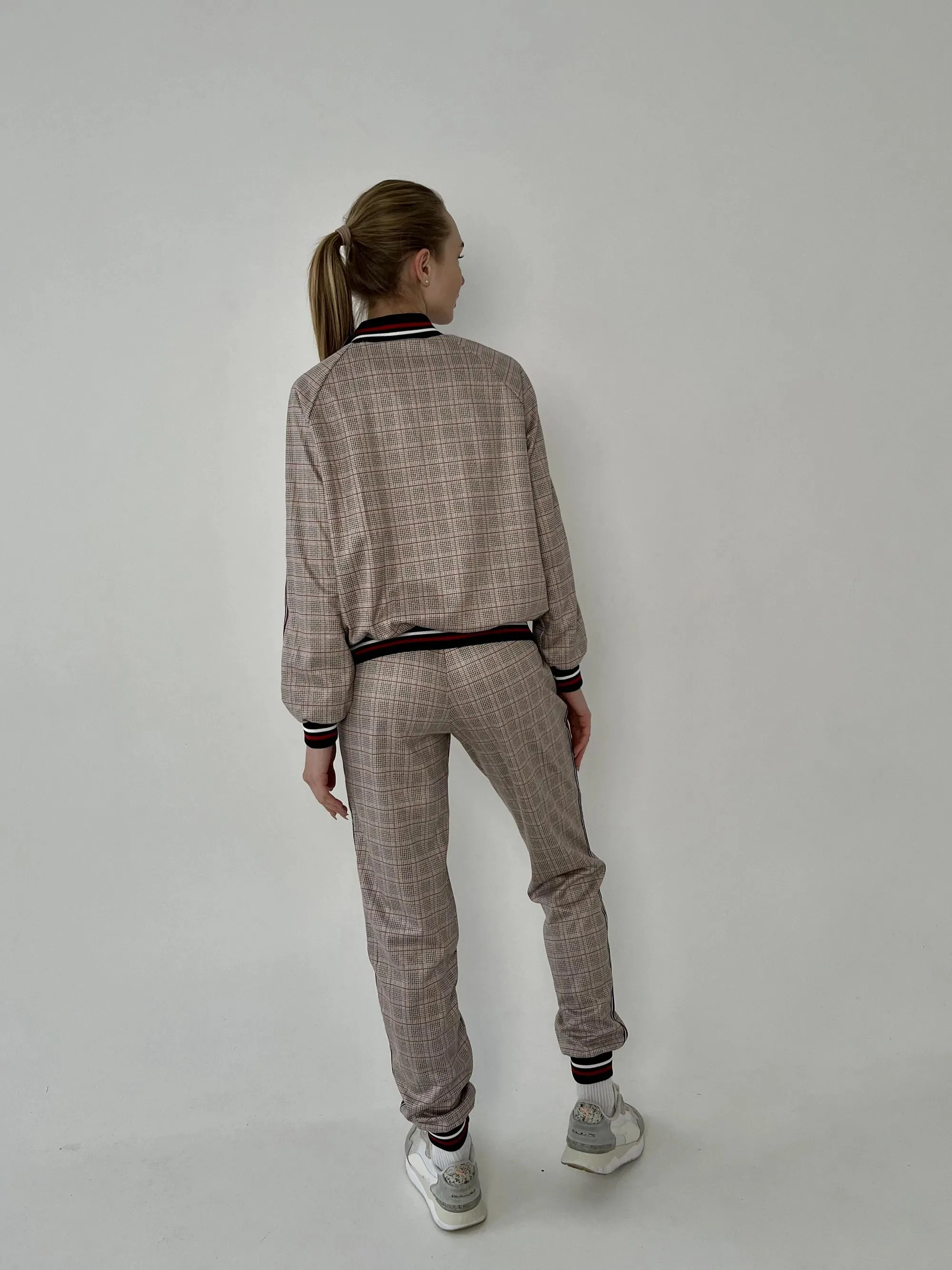 Women's Tracksuit Set in Beige