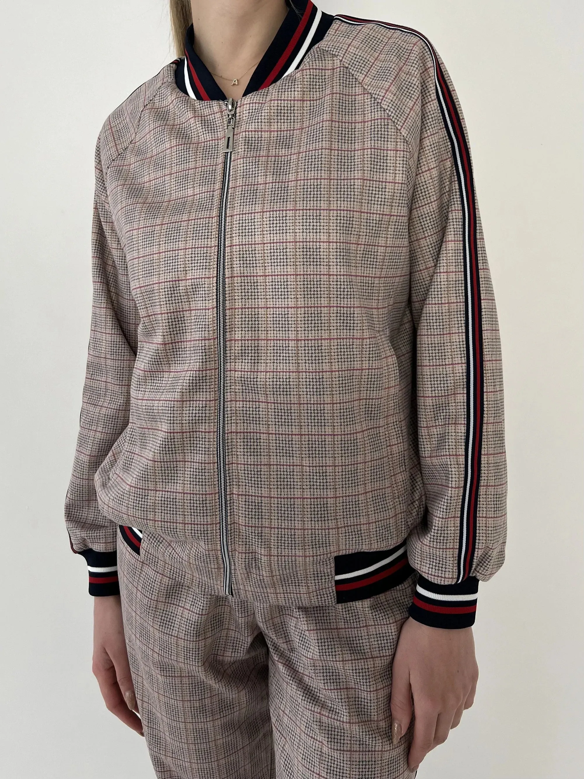 Women's Tracksuit Set in Beige