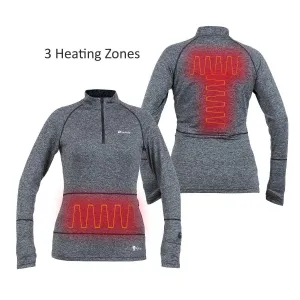 Women’s ZipT Battery Heated Thermal Base Layer Top