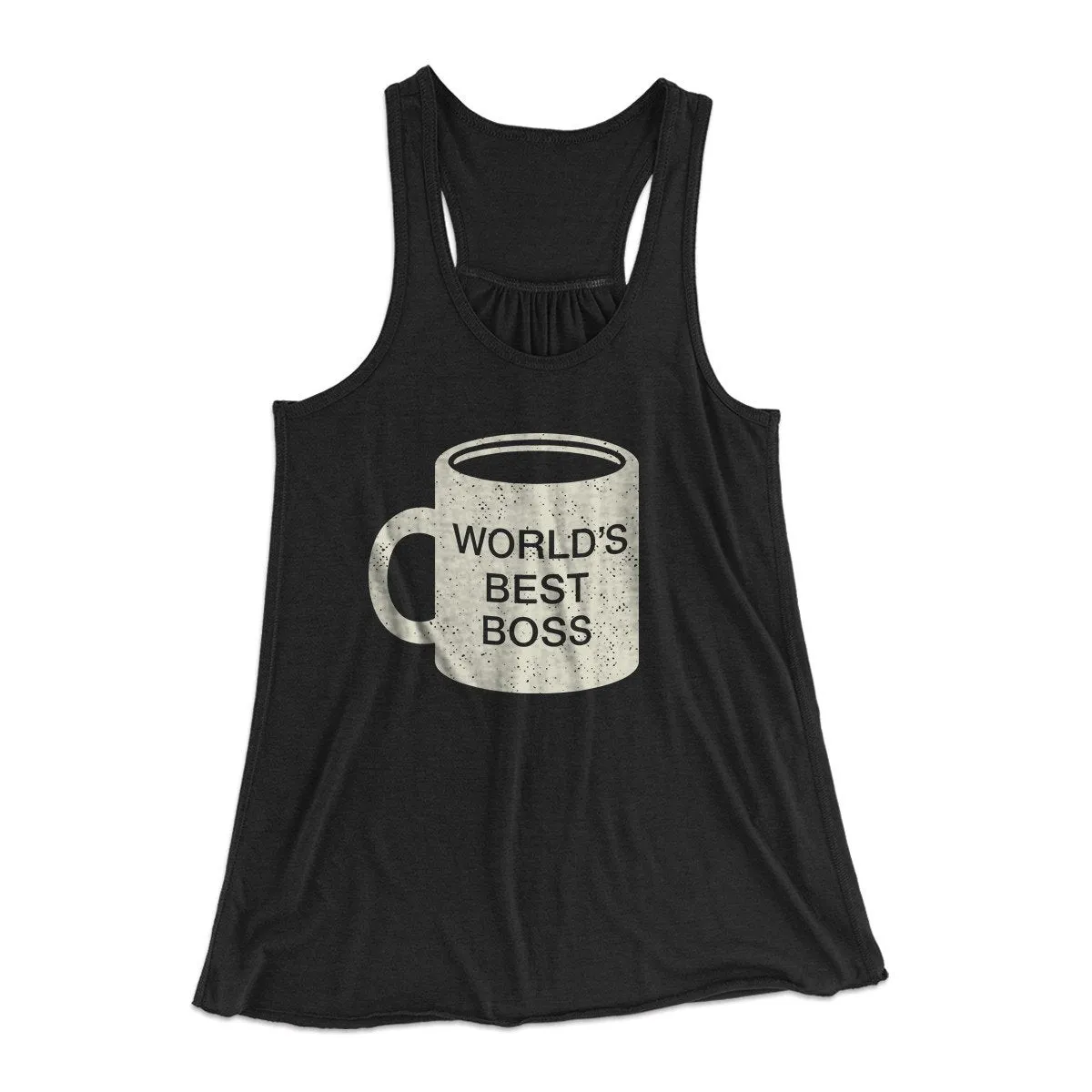 World's Best Boss Women's Flowey Tank Top