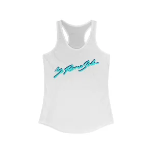 Yo Perreo Sola Bad Bunny inspired Women's Ideal Racerback Tank