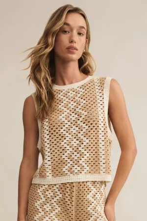 Z Supply: Oasis Crochet Top in Natural