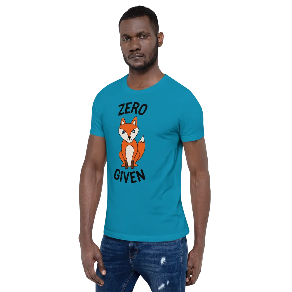 Zero Fox Given Tee (Adult S-4XL)